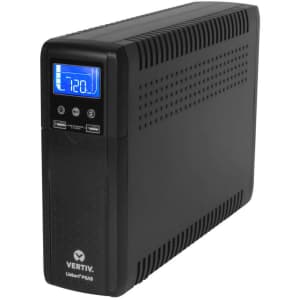 Vertiv Liebert 1500VA/900W 10-Outlet Tower UPS: $130 Vertiv Liebert 1500VA/900W 10-Outlet Tower UPS: $130
