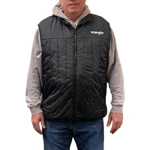 Wrangler Men's Big and Tall Puffer Vest: $24.99