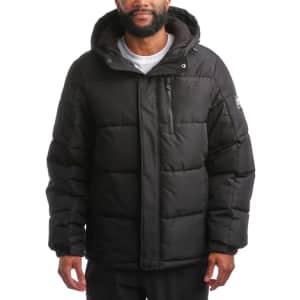 Reebok Men's Heavyweight Quilted Puffer Parka Coat: $44.99 Reebok Men's Heavyweight Quilted Puffer Parka Coat: $44.99