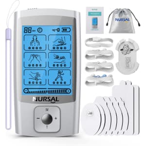 Nursal 24-Mode TENS Unit Muscle Stimulator: $17.99 Nursal 24-Mode TENS Unit Muscle Stimulator: $17.99
