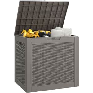 35-Gallon Outdoor Storage Box: $20