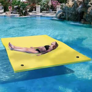 Yitahome 9x6-Foot 3-Layer XPE Foam Floating Water Mat: $89.99