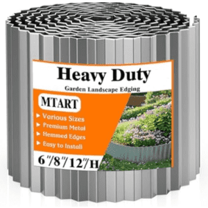 6x20-Foot Metal Garden Edging: $17