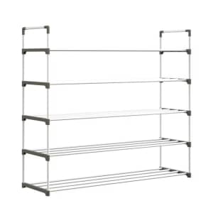 Home-Complete 37" 5-Tier Shoe Rack: $9.99 Home-Complete 37" 5-Tier Shoe Rack: $9.99