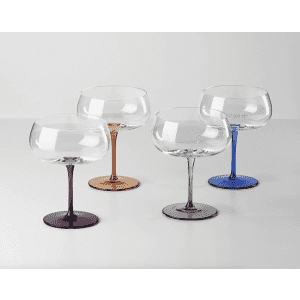 Oneida Bottoms Up 16-oz. Cocktail Glass 4-Pack: $19.30