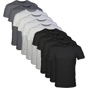 Gildan Men's Crew T-Shirts 10-Pack: $20.99