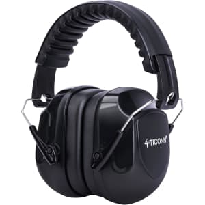 Ticonn 26dB Noise Reduction Ear Muffs: $11.89