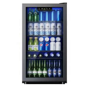 EUHOMY 125-Can 3.2 Cu.ft Beverage Refrigerator: $178