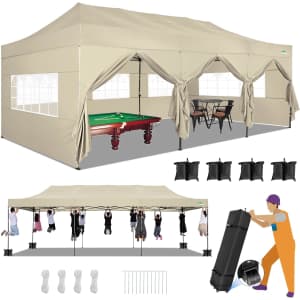 Cobizi 10x30-Foot Heavy Duty Pop Up Canopy: $379.59