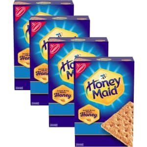 Honey Maid 14.4-oz. Graham Crackers 4-Pack: $6.99