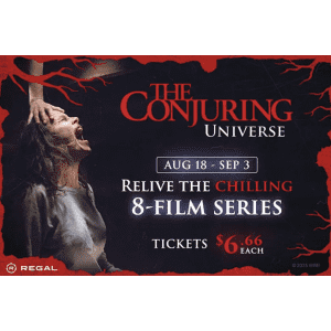 The Conjuring Universe Marathon at Regal Cinemas: Tickets from $6.66
