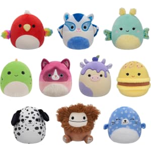 Squishmallows Original 10-Pack Plush Set: $24.99 Squishmallows Original 10-Pack Plush Set: $24.99