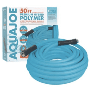 Aqua Joe 50-Foot Premium Hybrid Polymer Garden Hose: $25 Aqua Joe 50-Foot Premium Hybrid Polymer Garden Hose: $25