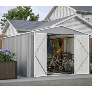 10x12-Foot Metal Utility Tool Shed: $322
