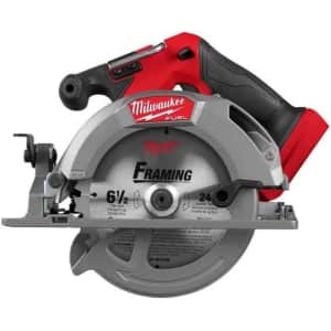 Milwaukee M18 FUEL 18V Li-Ion 6.5" Circular Saw: $121