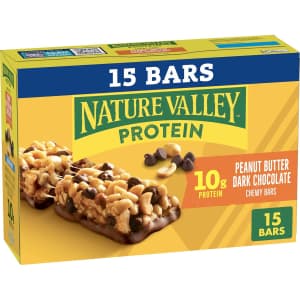 Nature Valley Protein Chewy Snack Bars 15-Pack: $7.40 w/ Subscribe & Save
