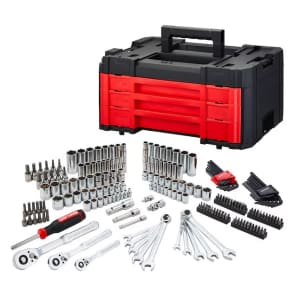 Craftsman Versastack 242-Piece SAE and Metric Mechanics Tool Set with Hard Case: $99