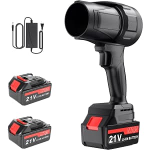 Leaf Blower Cordless with Battery and Charger: $24.98