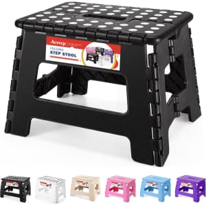 9" Folding Step Stool: $9.98
