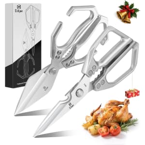 Japanese Stainless Steel Kitchen Shears Set: $22 Japanese Stainless Steel Kitchen Shears Set: $22