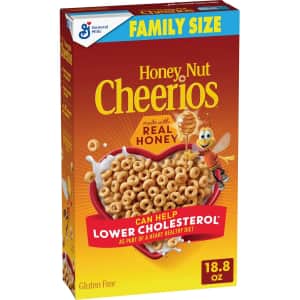 Honey Nut Cheerios 18.8-oz. Family Size Box: $3.79 via Sub & Save