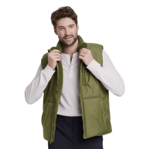 All In Motion Men's Puffer Vest: $9.34