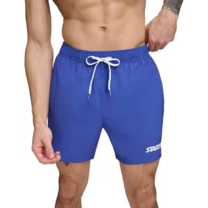 Starter Men's Quick Dry Stretch Volley Swim Trunk (2x only): $7