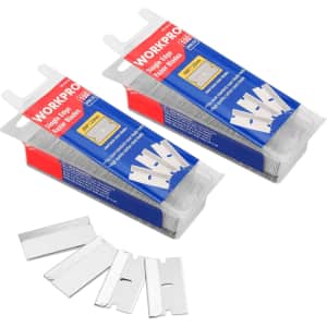 WorkPro 200-Pack Single Razor Edge Blades: $15