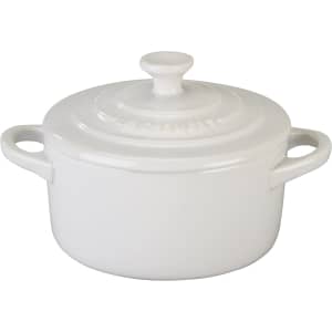 Le Creuset 8-oz. Stoneware Mini Round Cocotte: $22