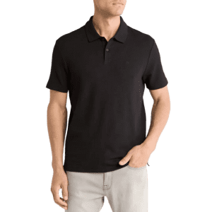 Calvin Klein Men's Mico Waffle Polo: $30 Calvin Klein Men's Mico Waffle Polo: $30