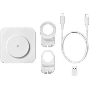 Best Buy essentials 2-in-1 Wireless Phone & Watch Charger: $7.99
