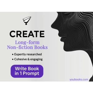Youbooks AI Non-Fiction Book Generator Lifetime Subscription: $49 Youbooks AI Non-Fiction Book Generator Lifetime Subscription: $49
