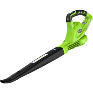 Greenworks 40V Cordless Leaf Blower: $30