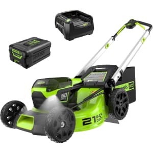 Greenworks 60V 21" Cordless Lawn Mower: $300 w/ Prime Greenworks 60V 21" Cordless Lawn Mower: $300 w/ Prime