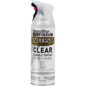 Rust-Oleum 11 oz. All Surface Clear Topcoat Spray: $9