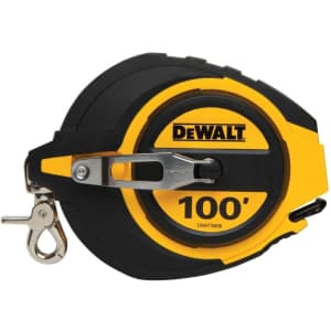 DeWalt 100-Foot Tape Measure: $17