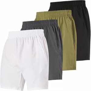 Ultra Performance Men's Gym Shorts 4-Pack: from $9.74 Ultra Performance Men's Gym Shorts 4-Pack: from $9.74