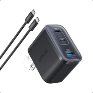 Anker 70W 3-Port USB-C Nano Charger: $34