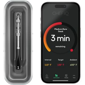 Chef iQ Sense Smart Wireless Meat Thermometer: $68 Chef iQ Sense Smart Wireless Meat Thermometer: $68