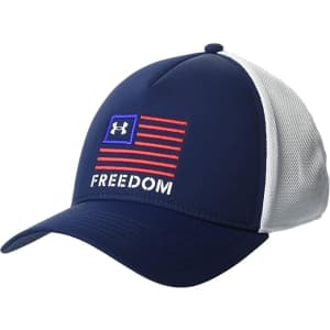 Under Armour Men's Freedom Trucker Hat: $11