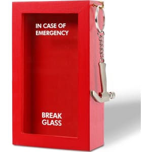 Funny Gift Emergency Box w/ Hammer: $12 Funny Gift Emergency Box w/ Hammer: $12