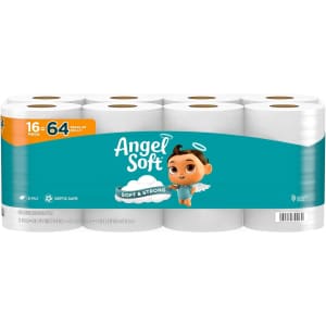 Angel Soft Toilet Paper 16 Mega Rolls: $8.31 w/ Sub & Save