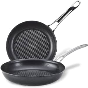 Anolon X Aluminum Nonstick Cookware Frying Pans/Skillet Set: $50 Anolon X Aluminum Nonstick Cookware Frying Pans/Skillet Set: $50