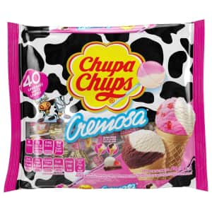 Chupa Chups Cremosa Lollipops 40-Count Assortment: $4.55 via Sub & Save