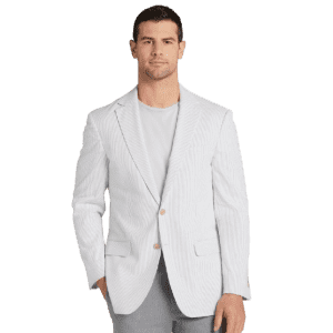 Joe Joseph Abboud Men's Modern Fit Seersucker Sport Coat: $29.99