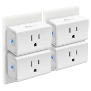 TP-Link Kasa Smart 15A WiFi Plug Mini 4-Pack: $22 w/ Prime