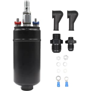 Universal Inline External E85 Compatible Fuel Pump: $45