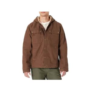 Amazon Basics Mens Insulated Relaxed Fit Hooded Workwear Jacket: $19.99 Amazon Basics Mens Insulated Relaxed Fit Hooded Workwear Jacket: $19.99