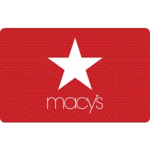$55 in Macy's Gift Cards: $50 $55 in Macy's Gift Cards: $50