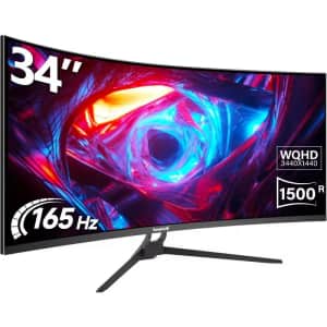 34" Ultrawide 1440p HDR Curved FreeSync Gaming Monitor: $145 34" Ultrawide 1440p HDR Curved FreeSync Gaming Monitor: $145